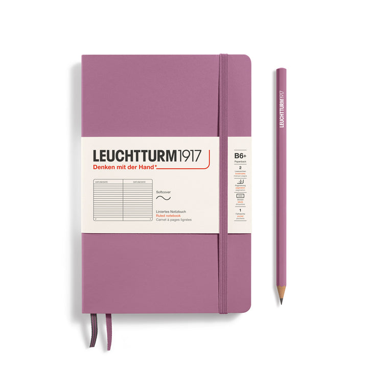 Leuchtturm1917 Softcover B6+ Ruled Notebook