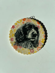 Dog Cameo Ornaments