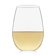 Libbey Signature Kentfield Stemless White Wine Glasses, 21 ounce, Set of 4