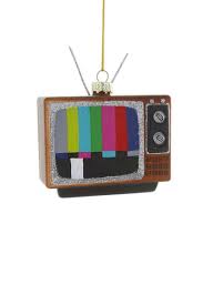 Vintage Television Ornament