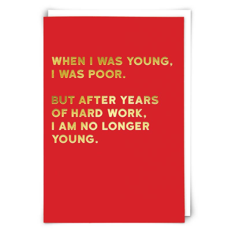 Not Greetings Card