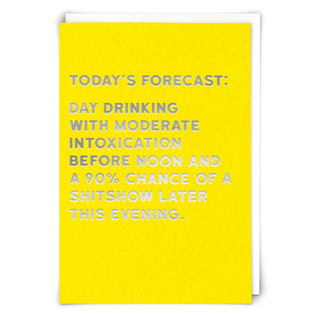 Day Drinking Greetings Card