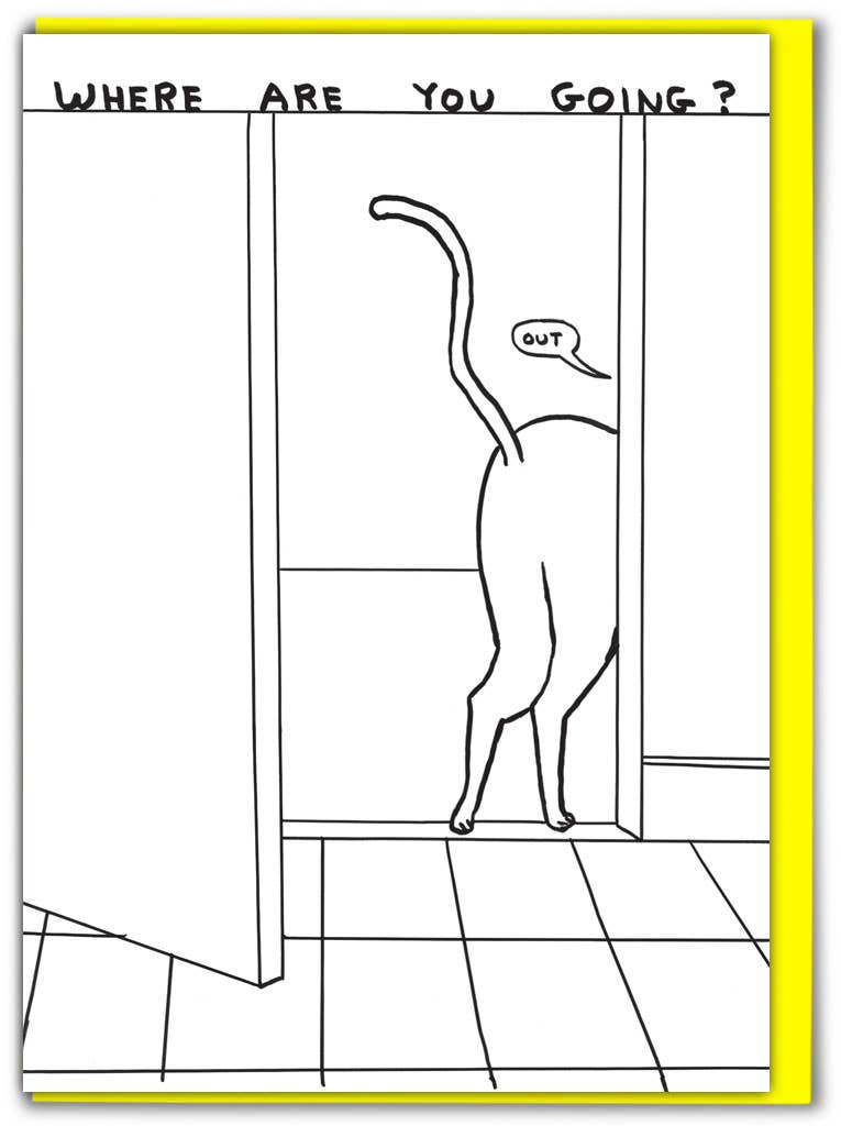 Card Where Are You Going