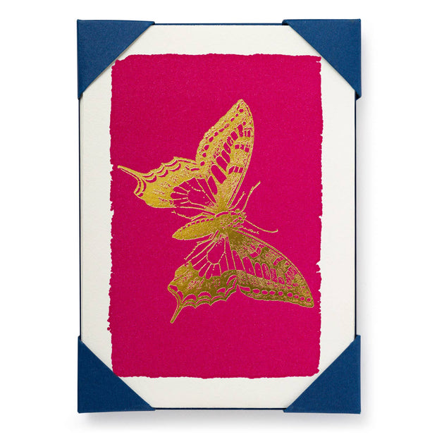 Purple Butterfly (5-Pack) Notelet Cards