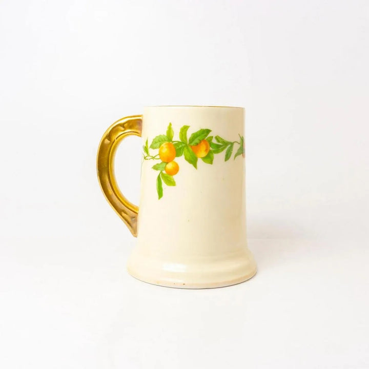Vintage Floral Tankard