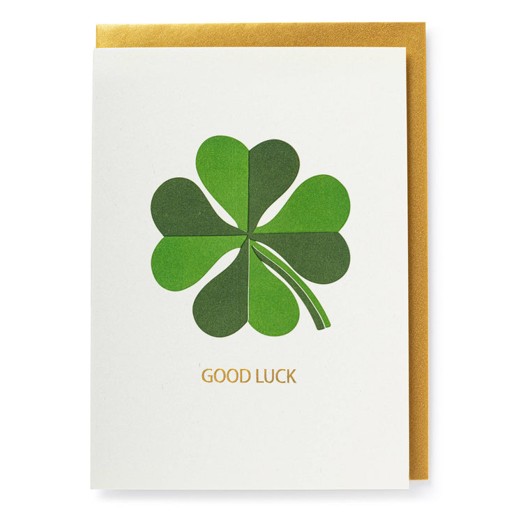 Good Luck Card Greeting Card