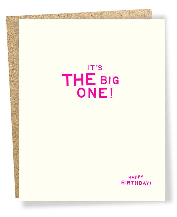#2159: Big One Card