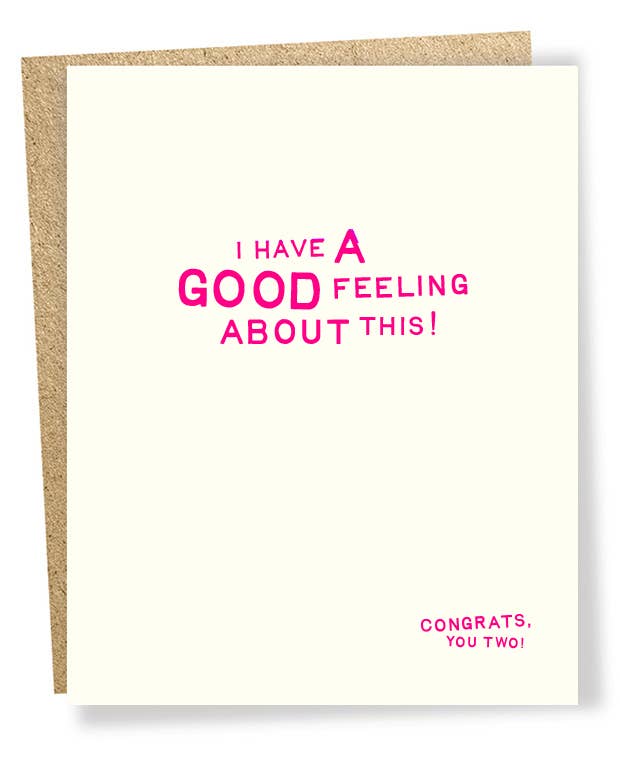 #2155: Good Feeling Card