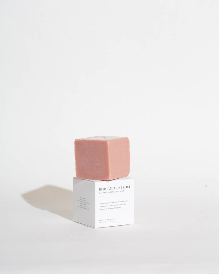 Bergamot Neroli Balancing Pink Clay Bar Soap