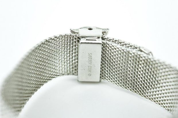 Vintage Buckle Bracelet with Owl Slide
