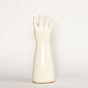 Large Glazed Hand Rubber Glove Mold. General Porcelain.