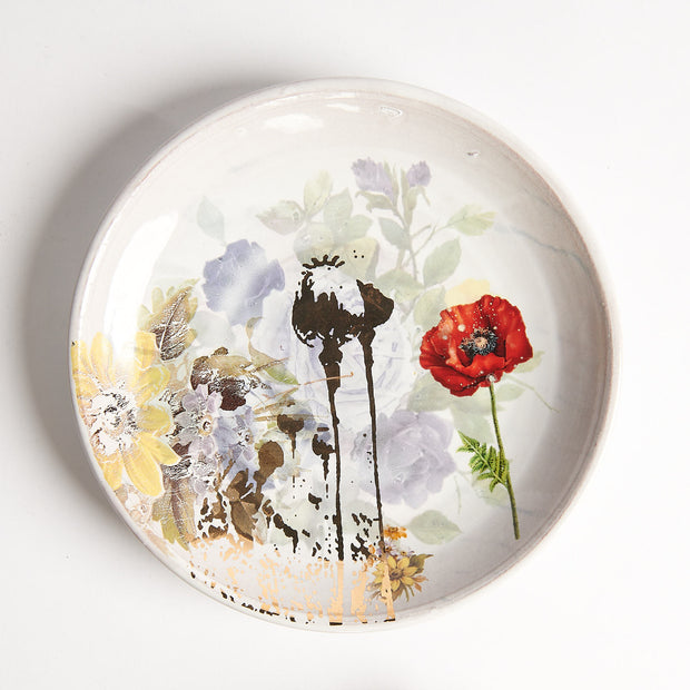 Small Floral Dinner Plates