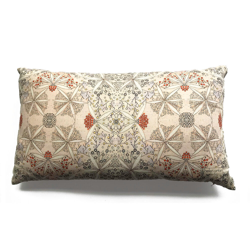 Bloomfull Journey Reversible Linen Pillow