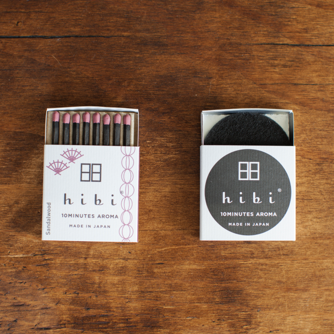 Hibi Incense Matches (Box of 8)