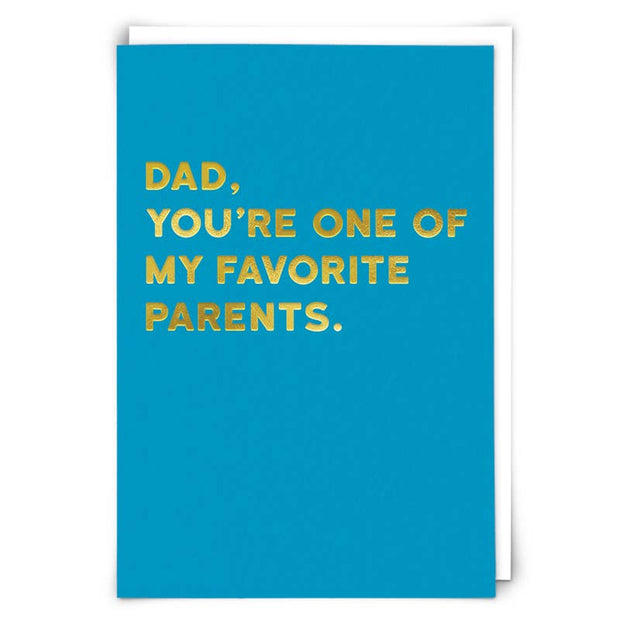 Dad Favorite Greetings Card