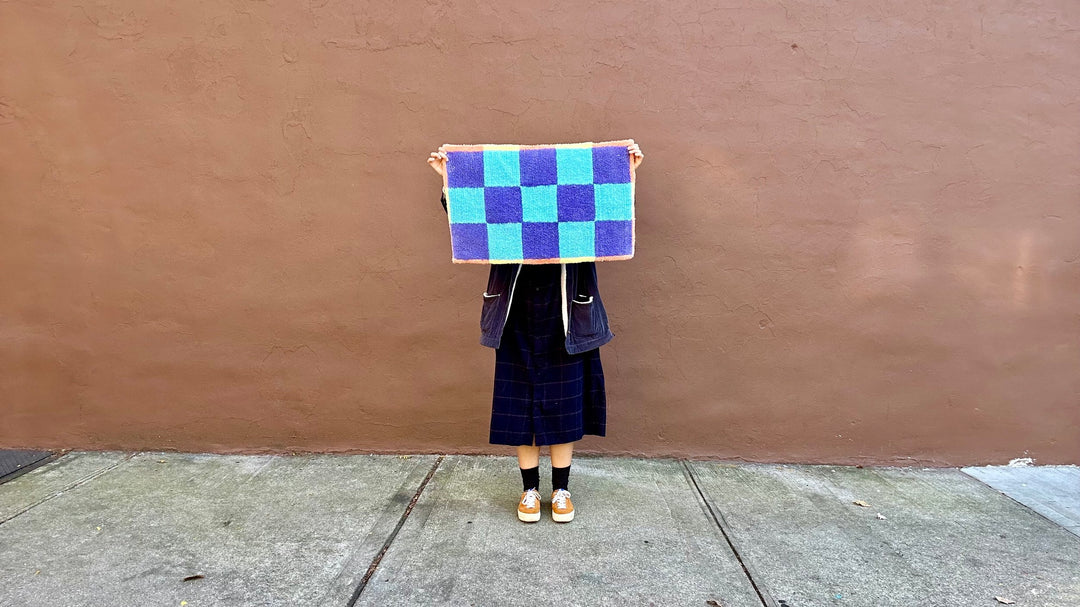 Small Tufted Rug by Lauren Harris