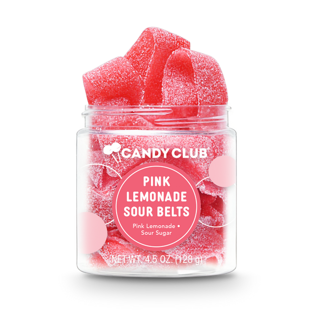 Pink Lemonade Sour Belt Candy