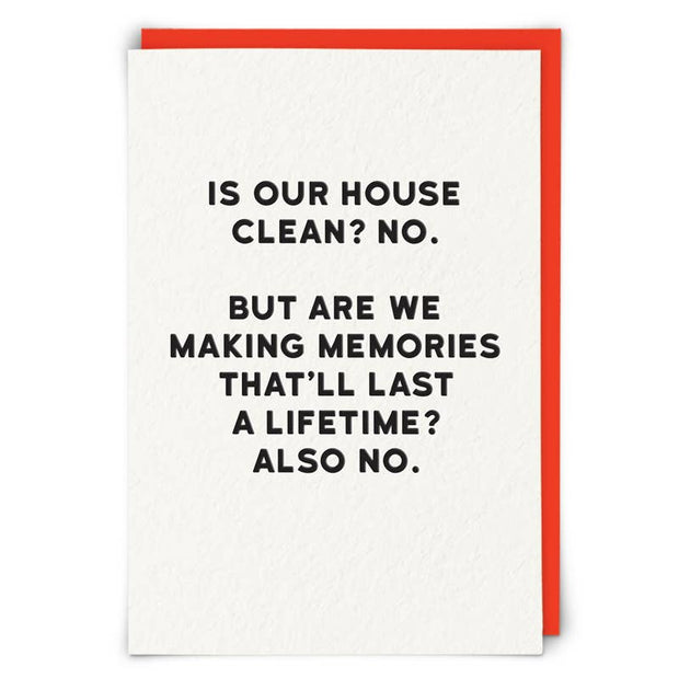 Clean Greetings Card