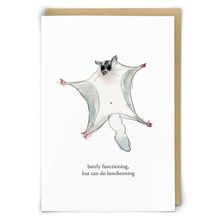 Luncheoning Greetings Card