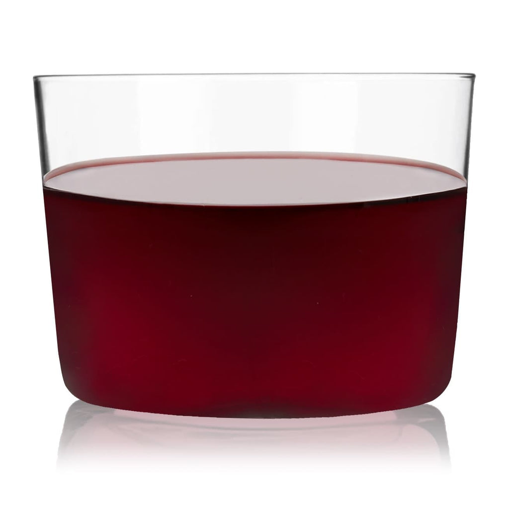 Café Petite Rocks Glasses 7.75 ounce Set 4