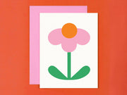 Flower Friend No. 6, Bud Blank Card
