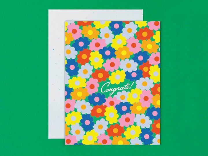 Pop Floral Congrats