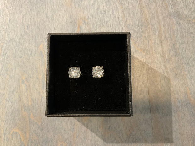 Diamond Stone Studs