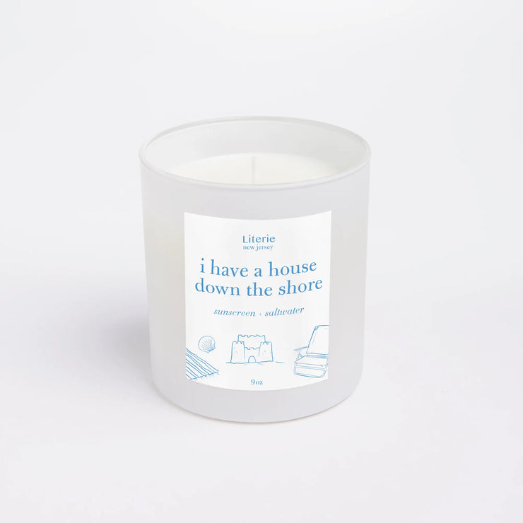 I Have A House Down The Shore Candle
