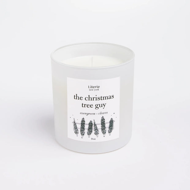 The Christmas Tree Guy Candle