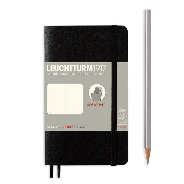 LEUCHTTURM1917 Softcover Black Notebook Classic