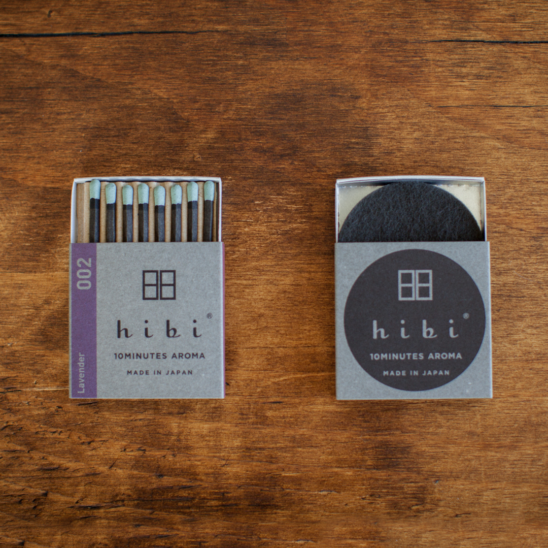 Hibi Incense Matches (Box of 8)