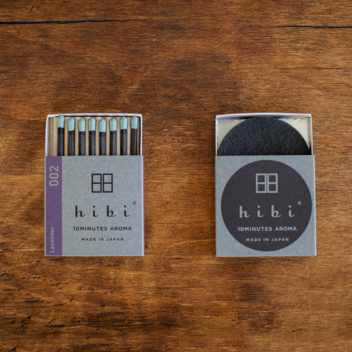 Hibi Incense Matches (Box of 8)