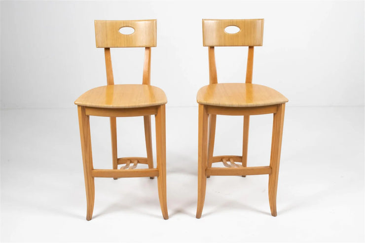 Craftsmade Pine Counter Stools (2)